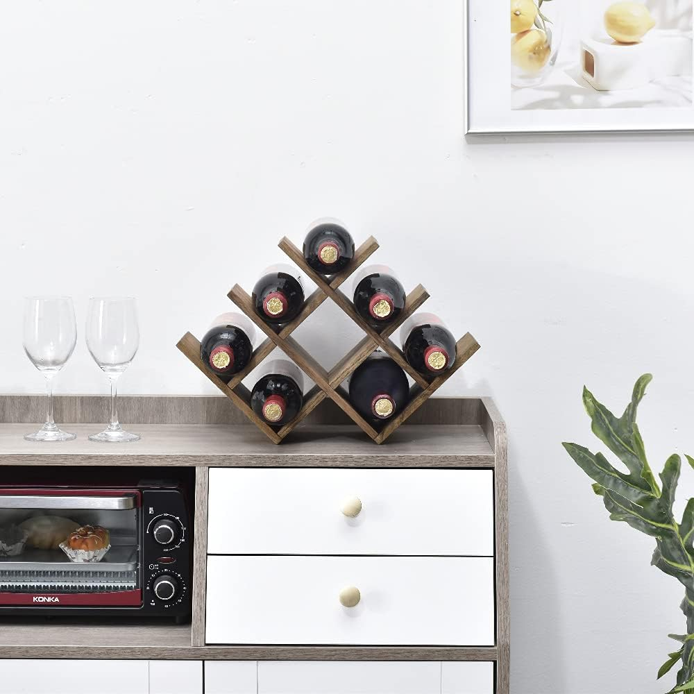 Tiered Countertop Wine Bottle Rack additional product photo