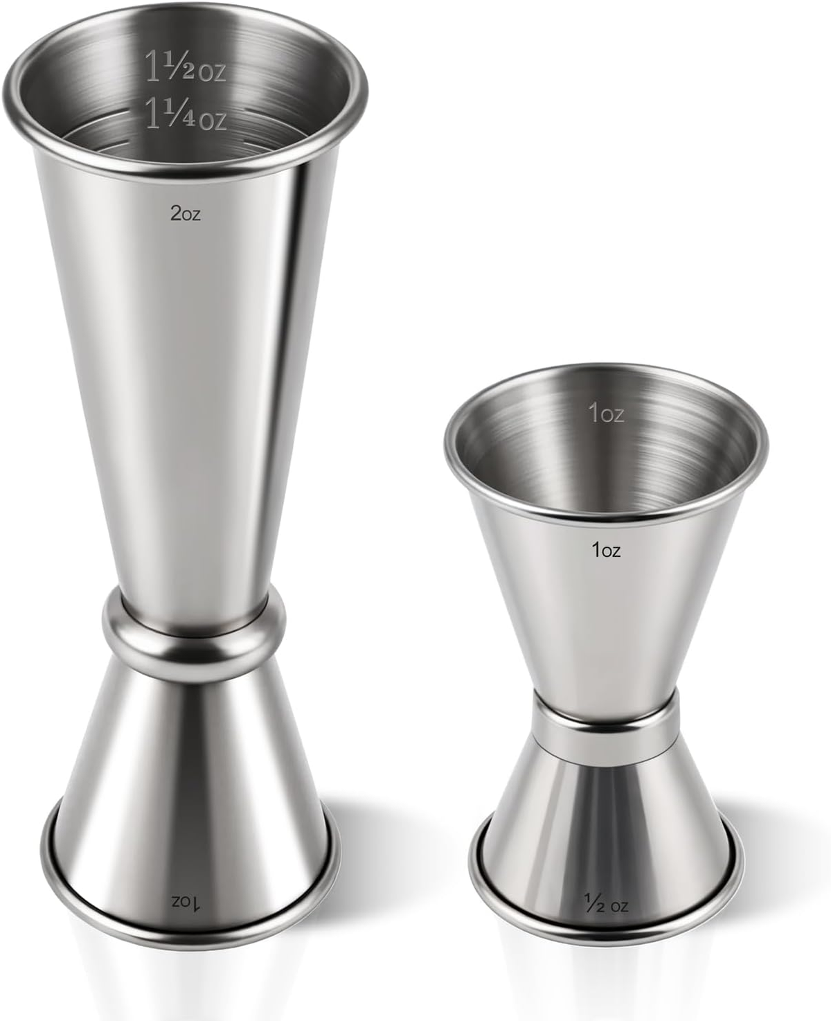 Japanese-Style Double Jigger Pair studio product photo