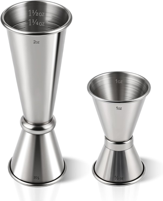 Japanese-Style Double Jigger Pair studio product photo