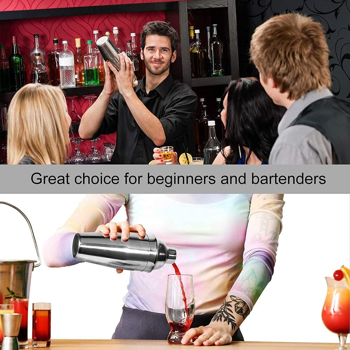 Cocktail Shaker Tool Set additional product photo