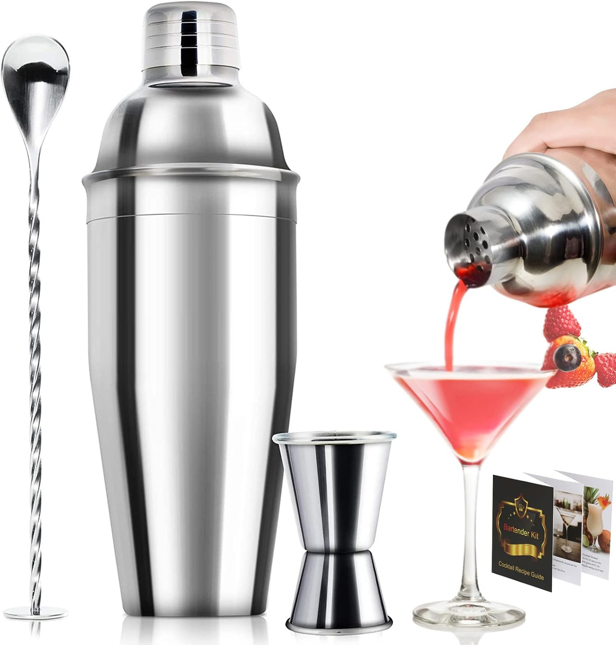 Cocktail Shaker Tool Set additional product photo