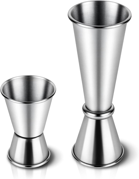 Double-Sided Measuring Jigger Pair studio product photo