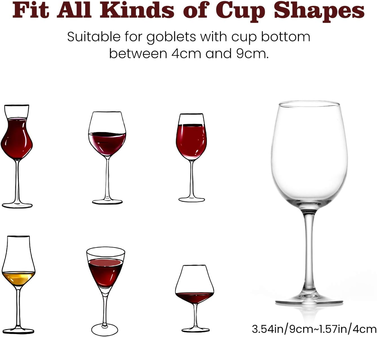 Multi-Row Under-Cabinet Stemware Rack additional product photo
