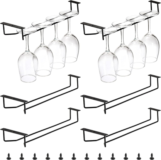 Under-Cabinet Stemware Rack Set studio product photo