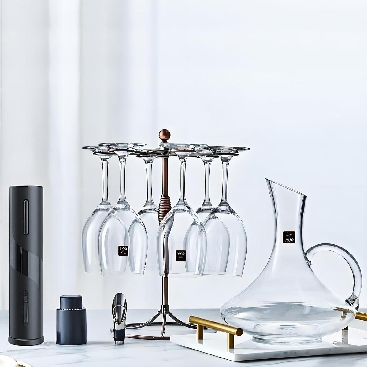 Countertop Stemware Hook Stand additional product photo