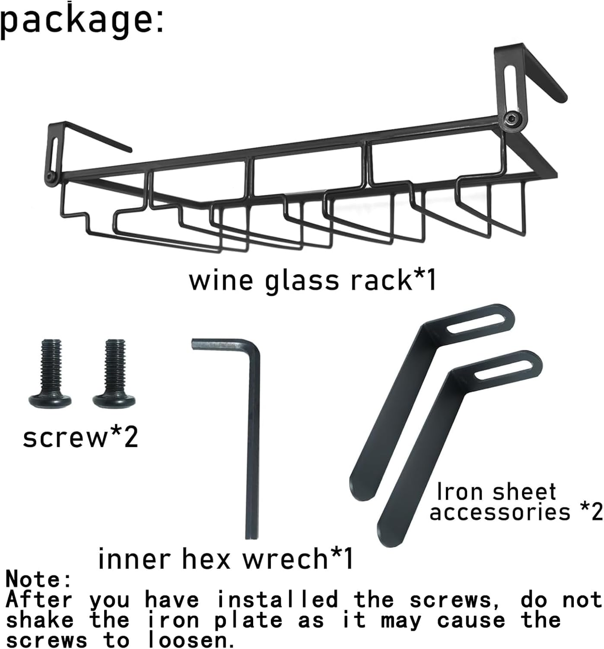 Adjustable Clip-On Stemware Holder additional product photo