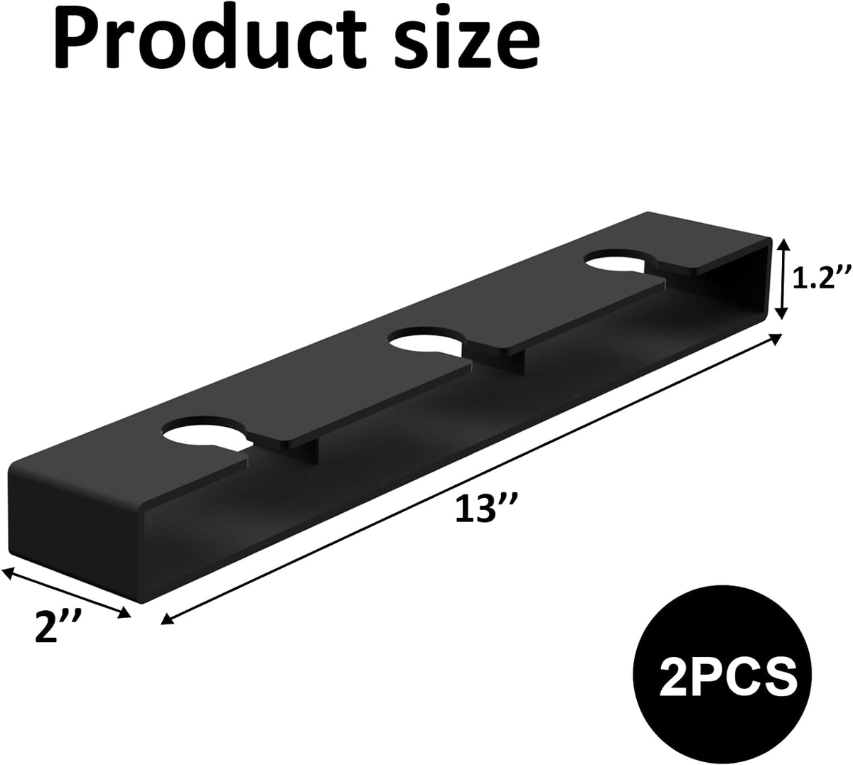 Adhesive Under-Cabinet Stemware Holder Pair additional product photo