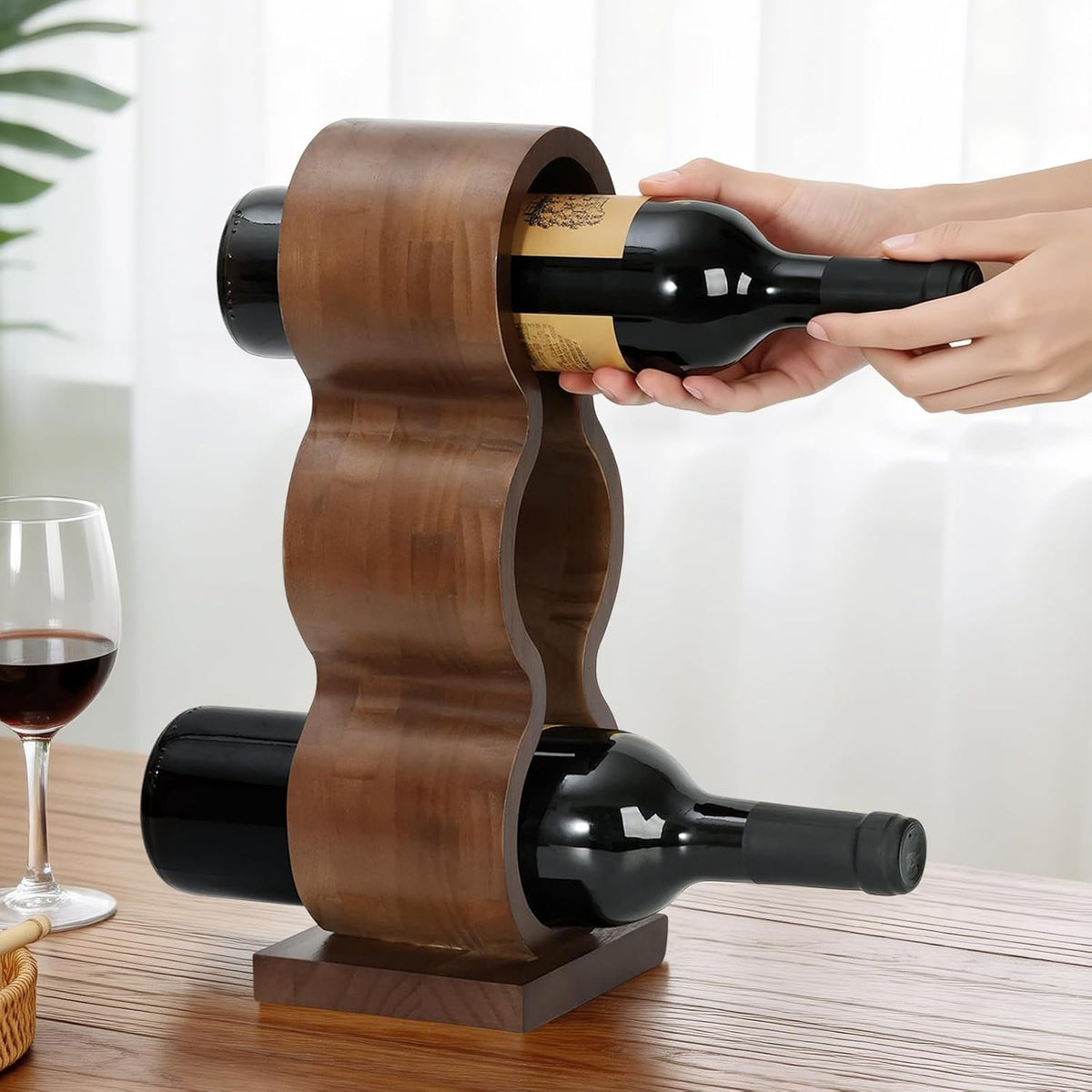 Countertop Wine Bottle Holder additional product photo