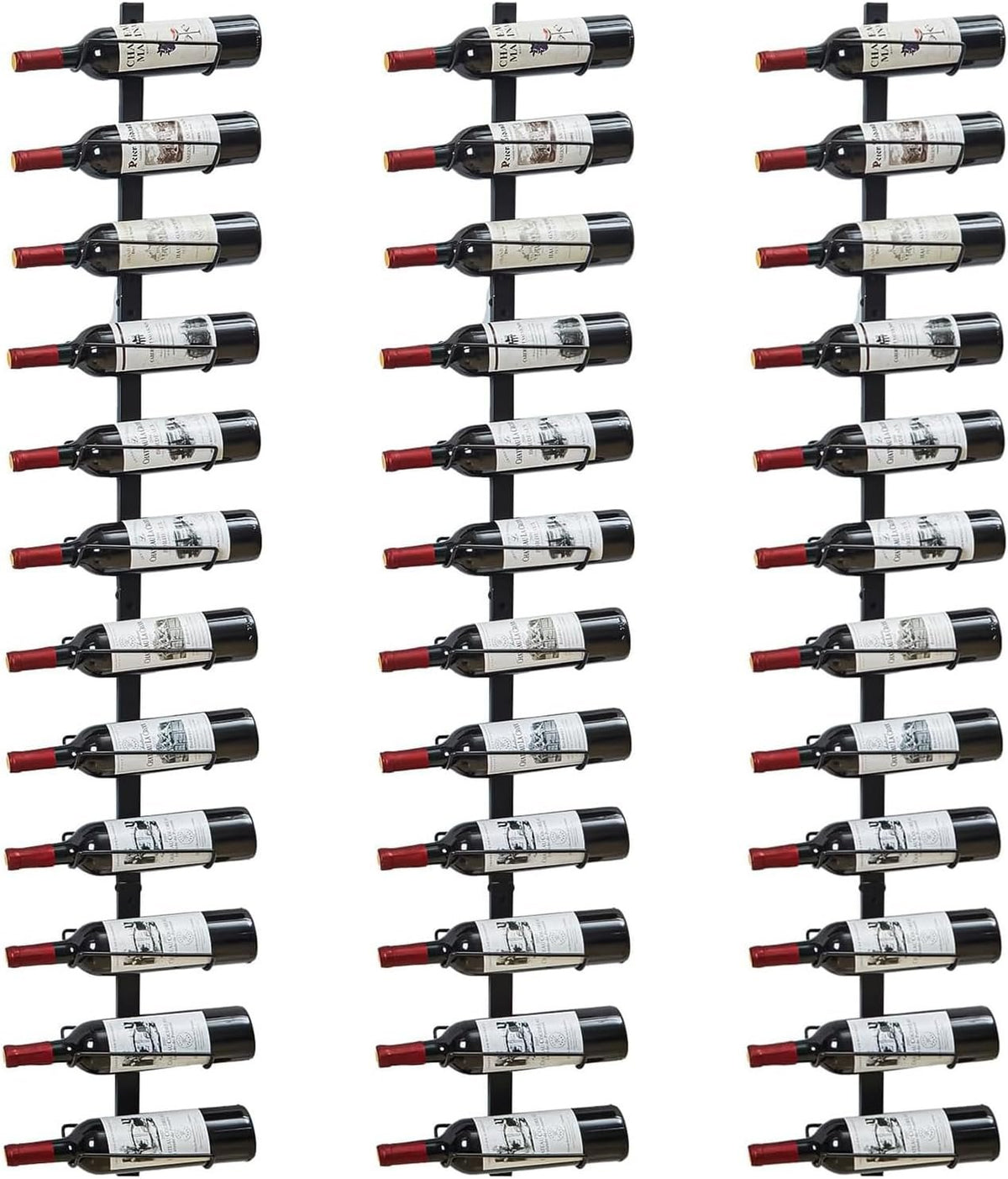 Detachable Wall-Mounted Wine Rack Set studio product photo